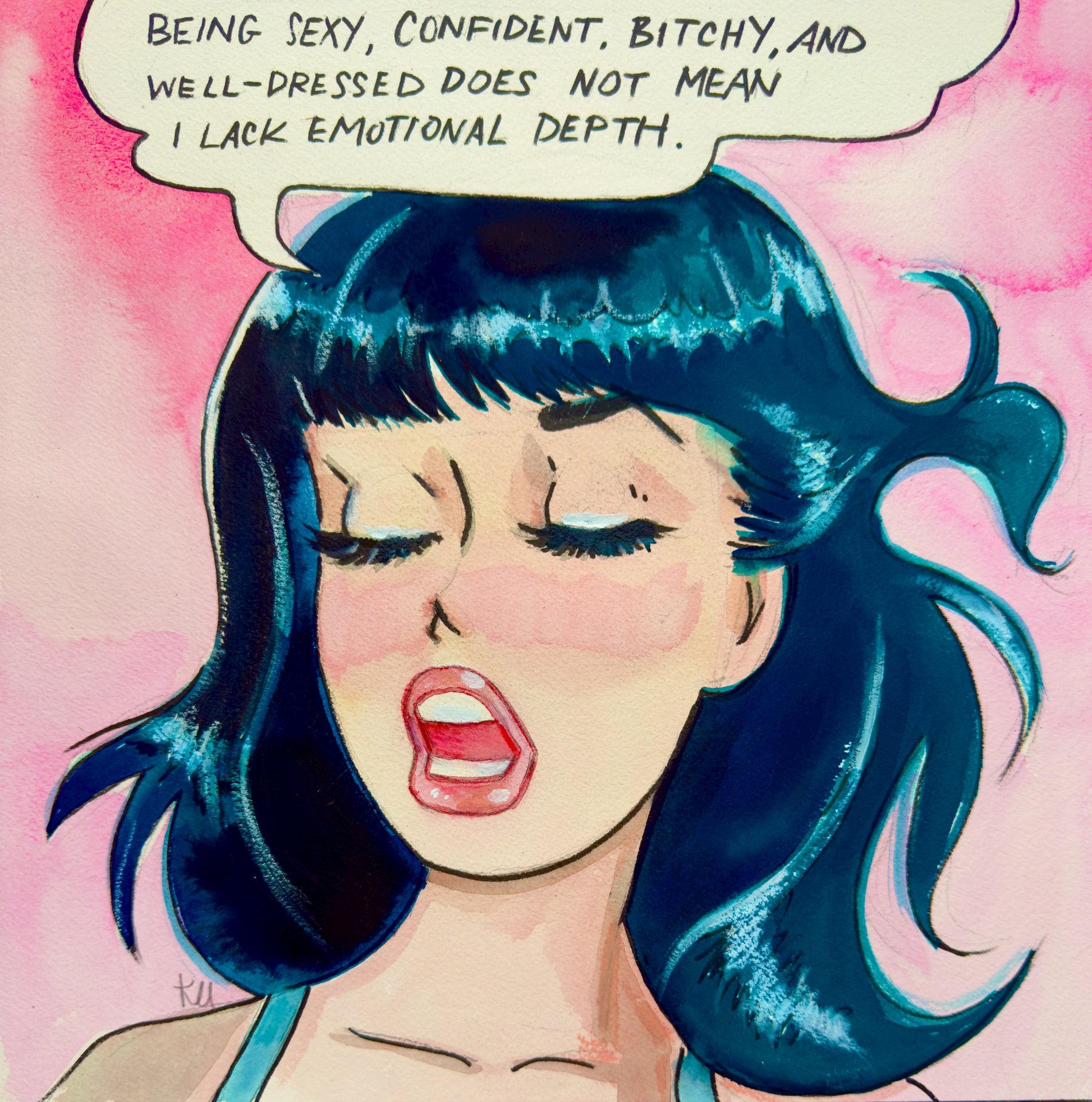 Being Sexy Print