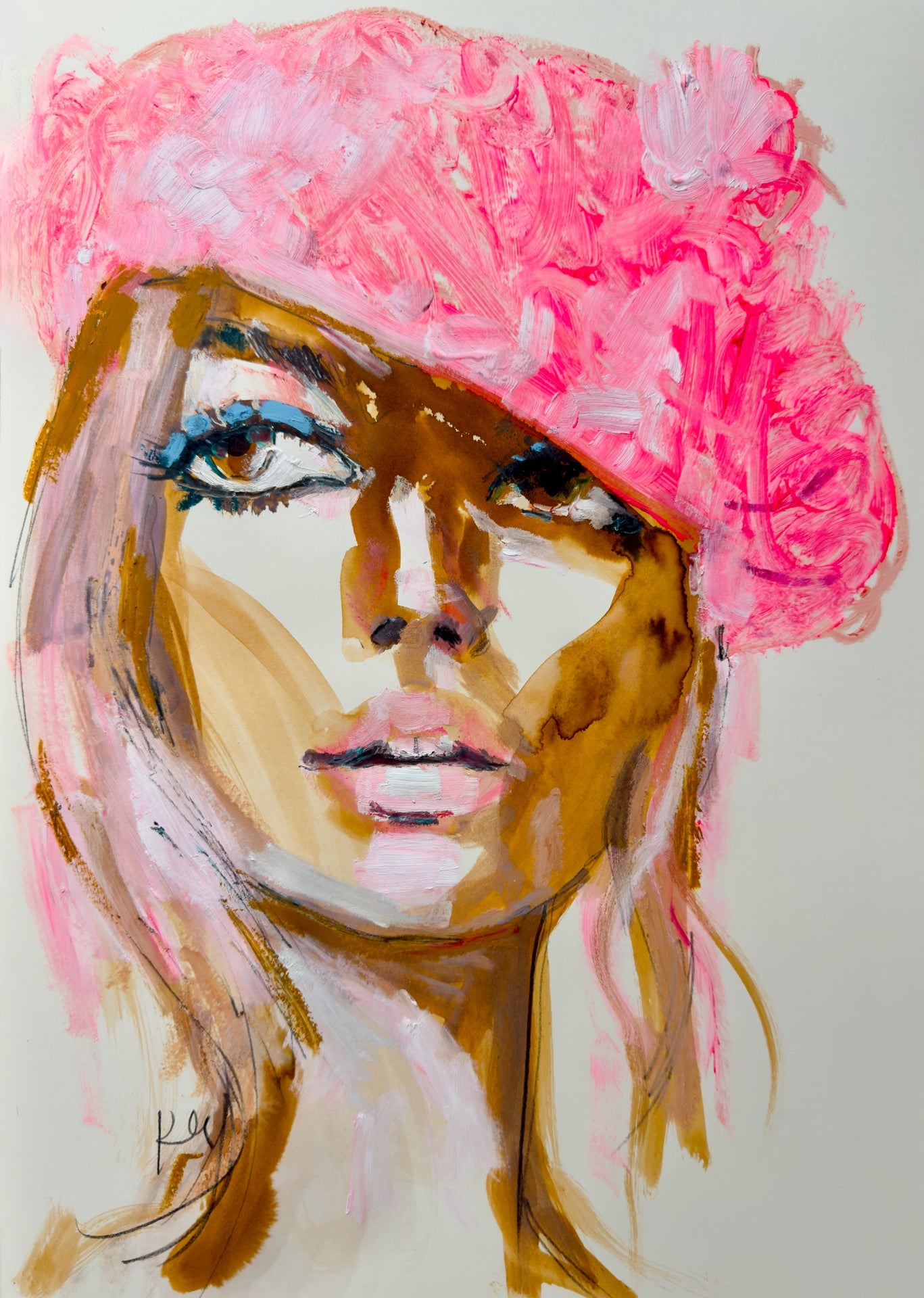 Pink Tam Print