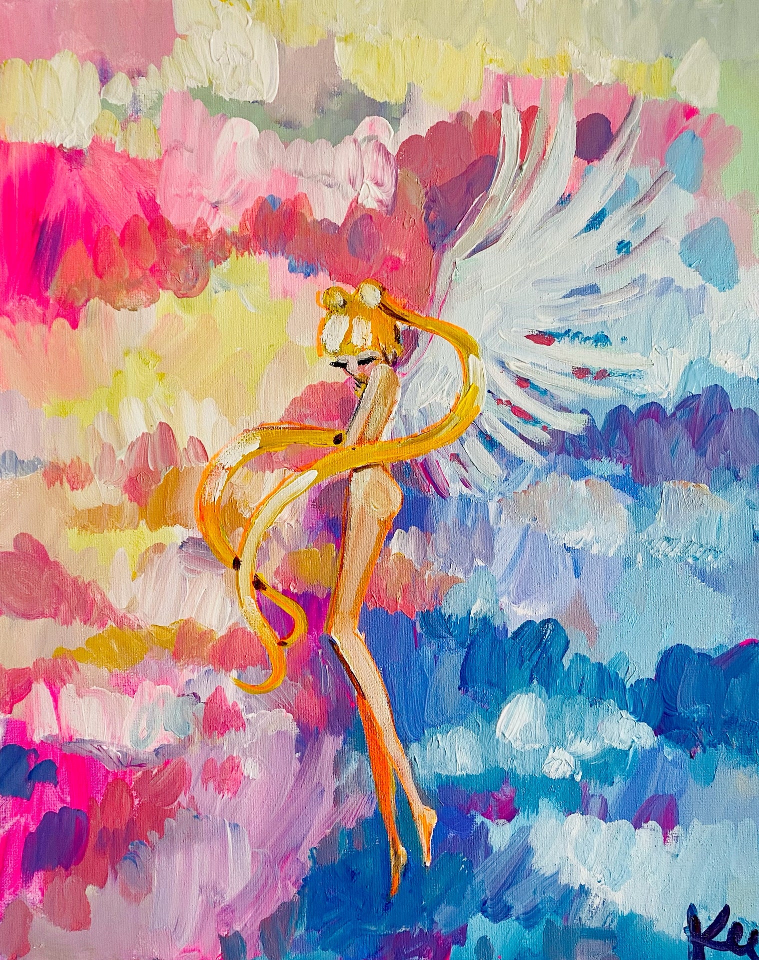 Sailor Flying Print