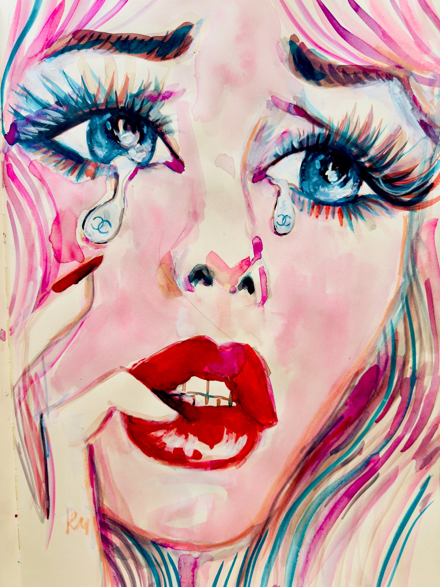 Designer tears Original