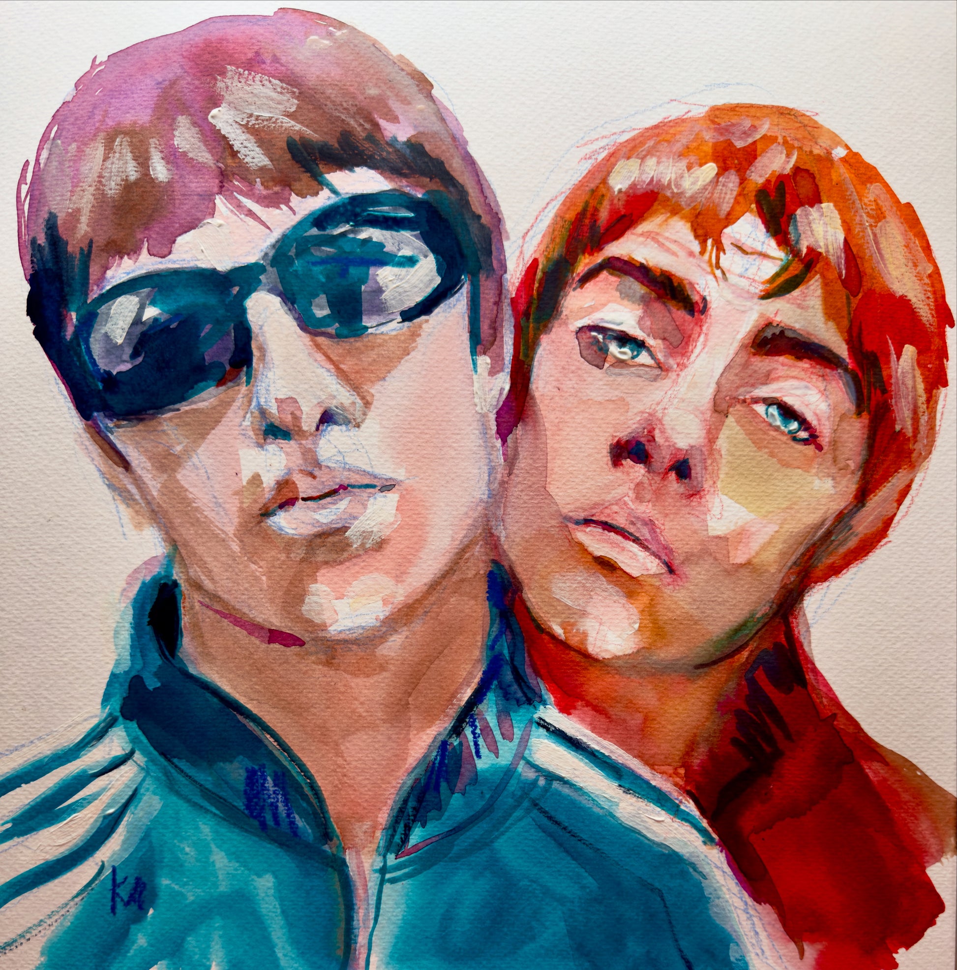 Liam and Noel Gallagher original