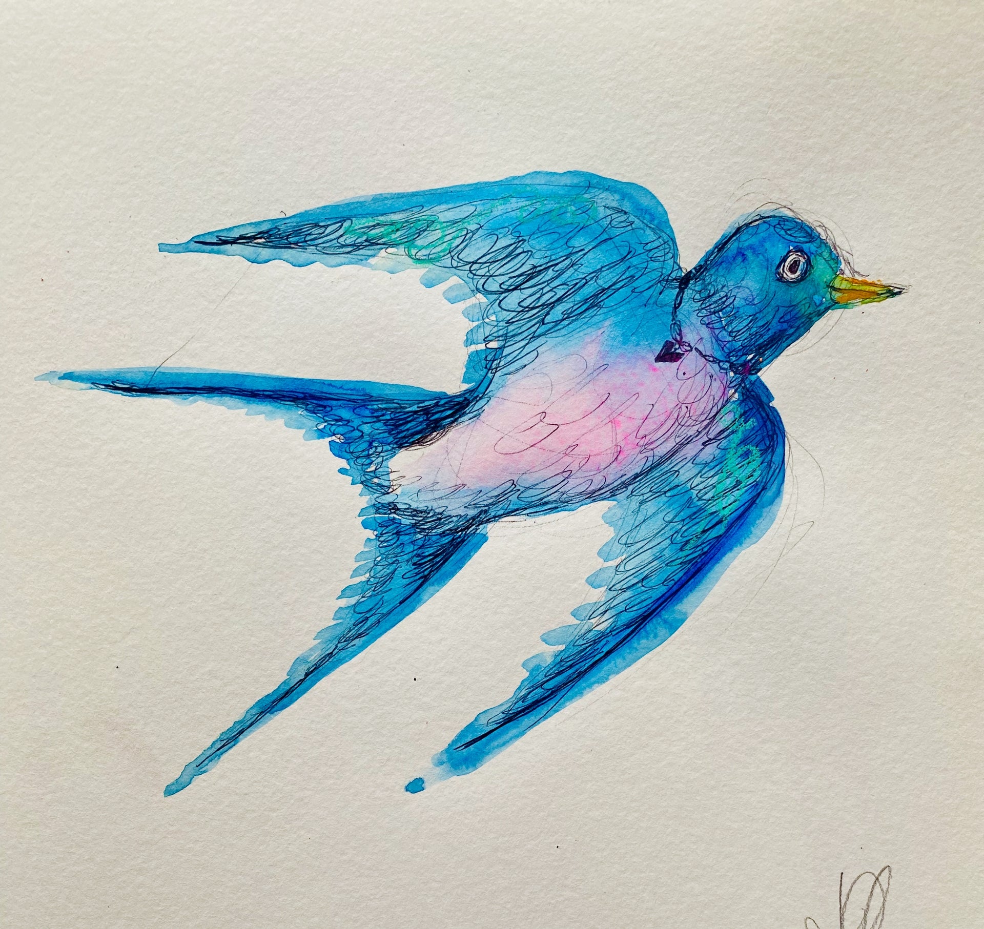Lucky Bird Print