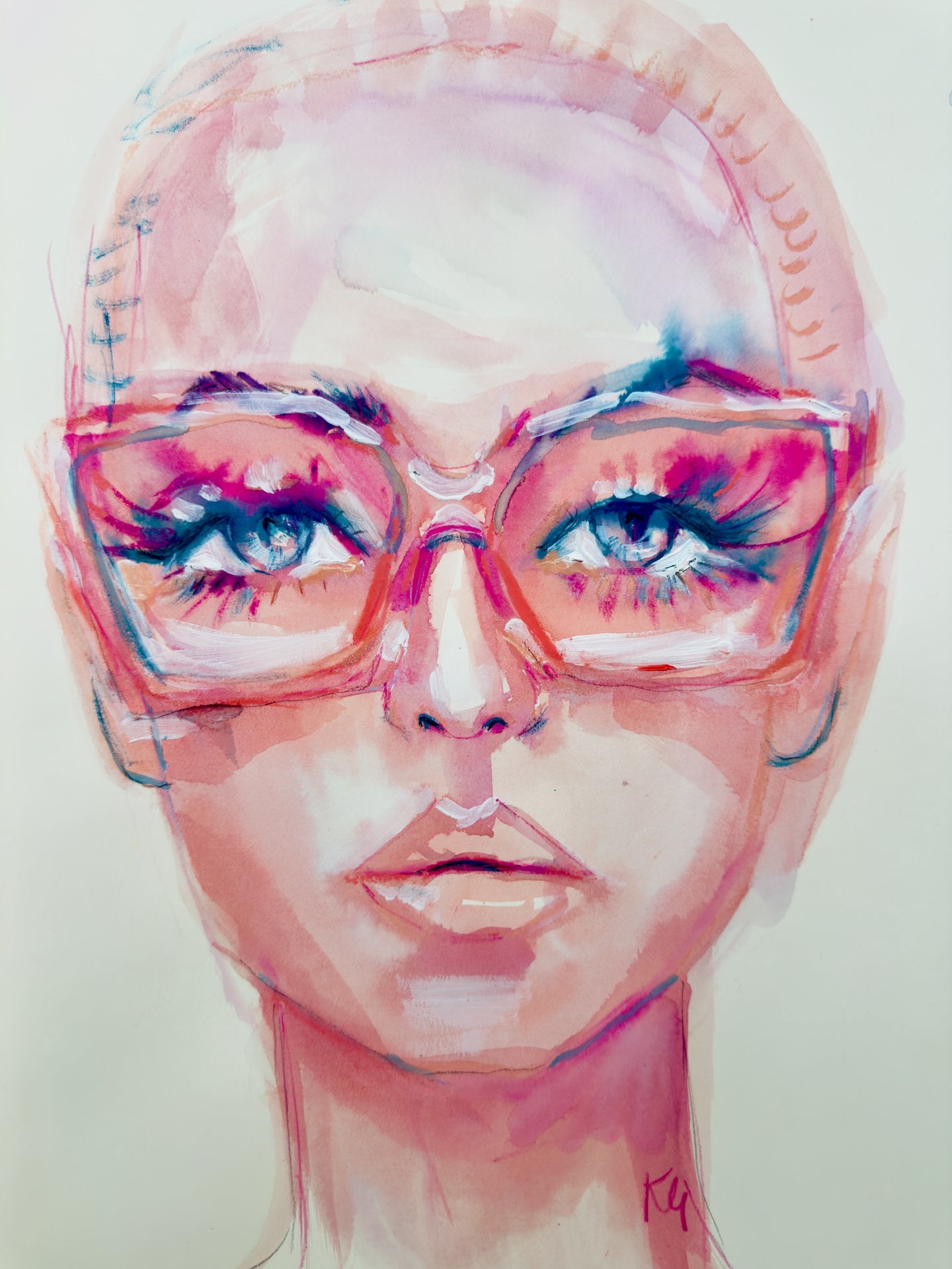 Sydney Pink Print
