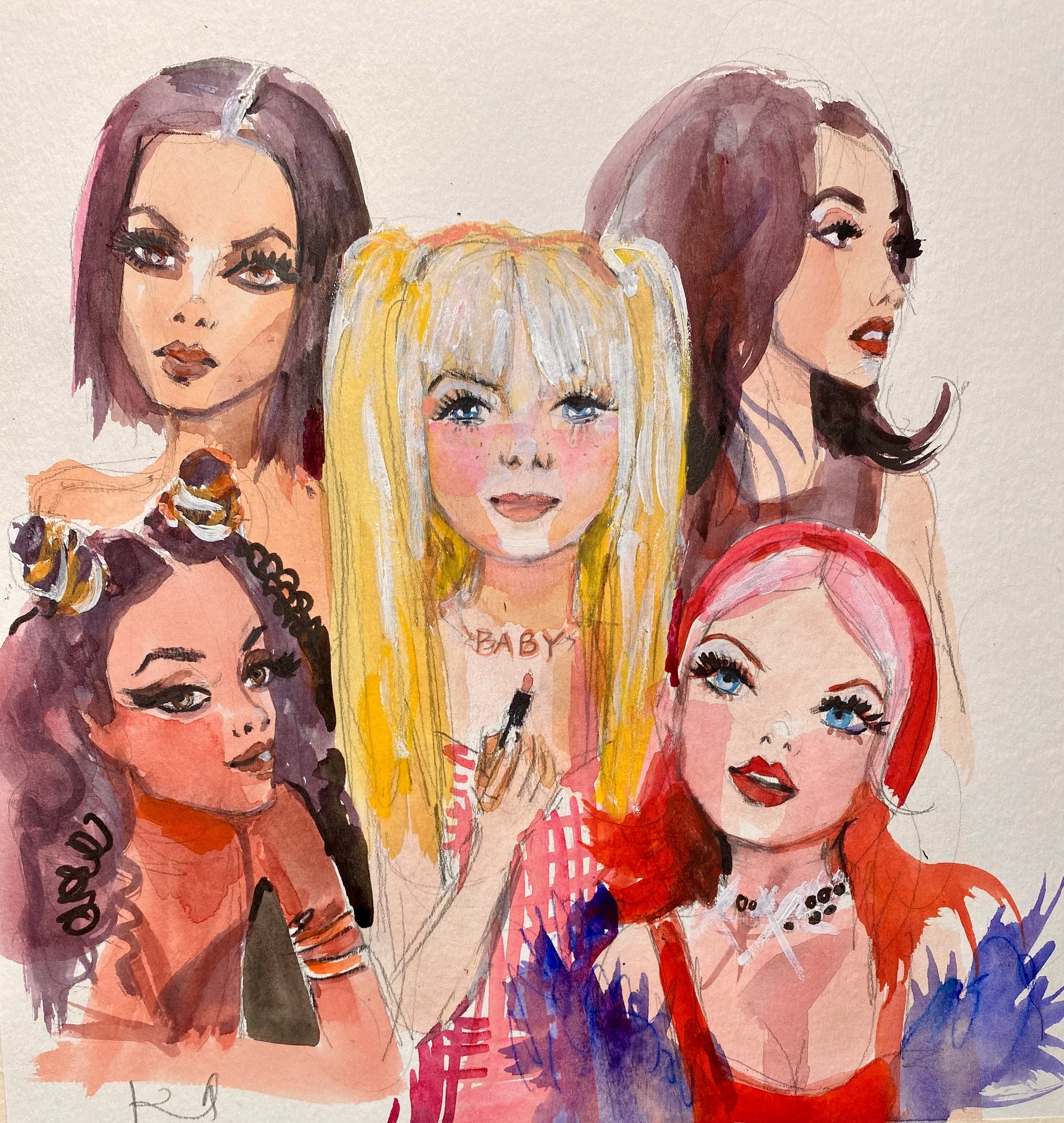 Spice Girls Print