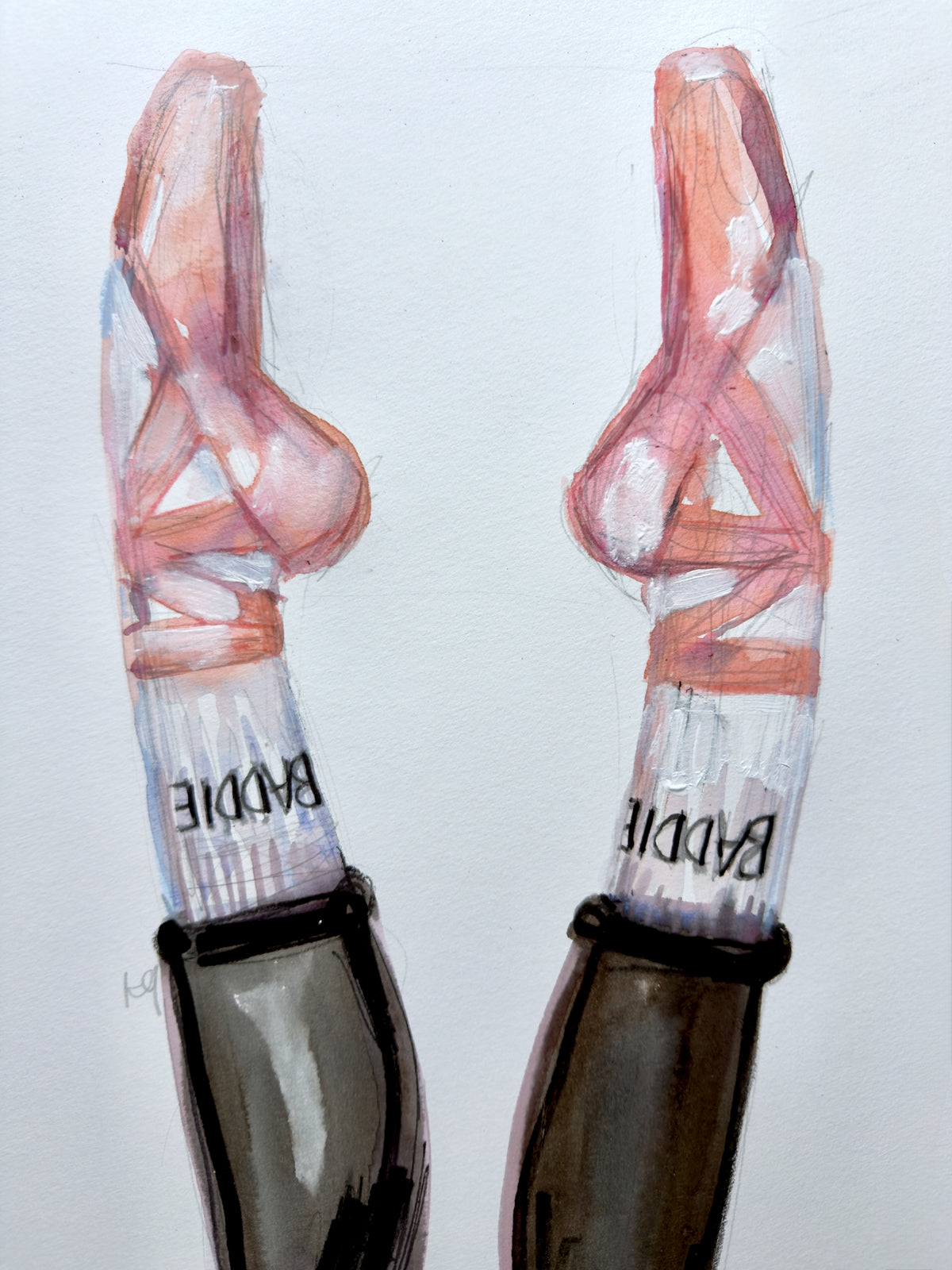 Baddie Ballet Print