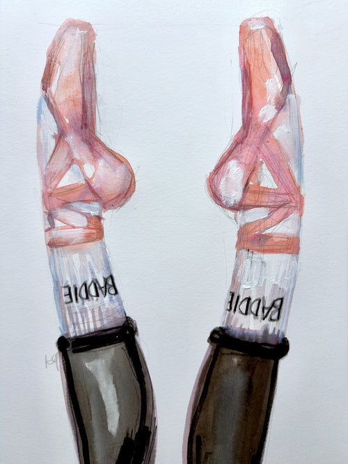 Baddie Ballet Print