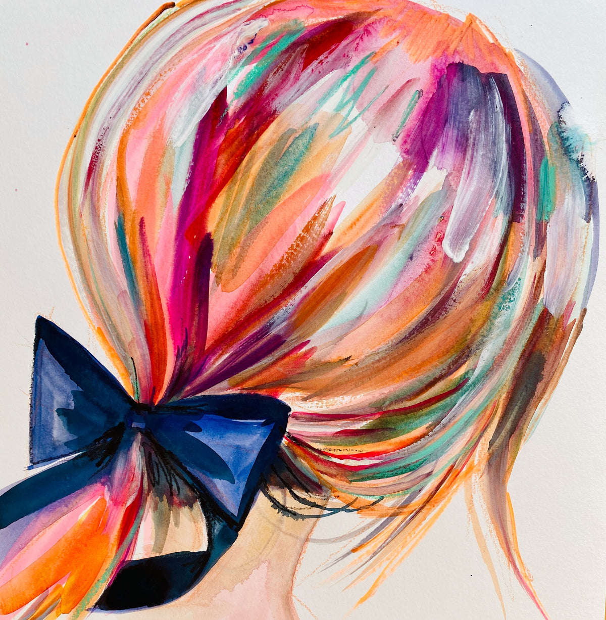 Fall Hair Print