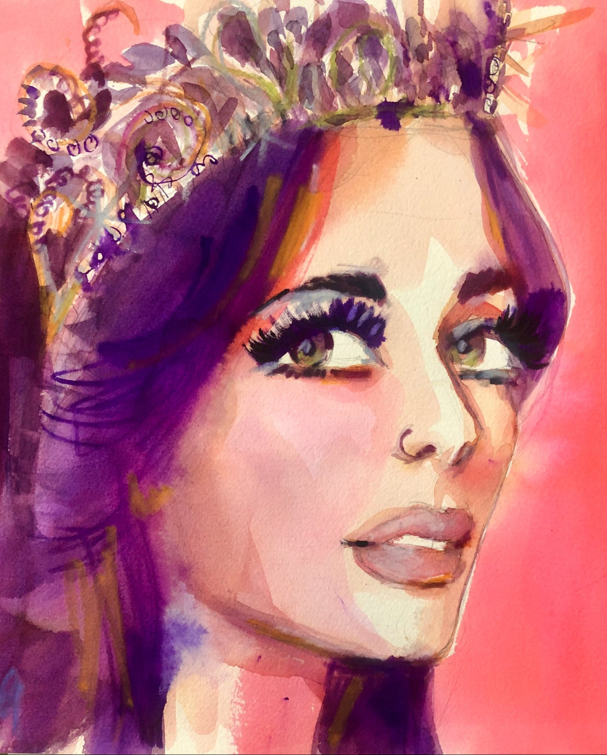 Kacey Pageant Material Print