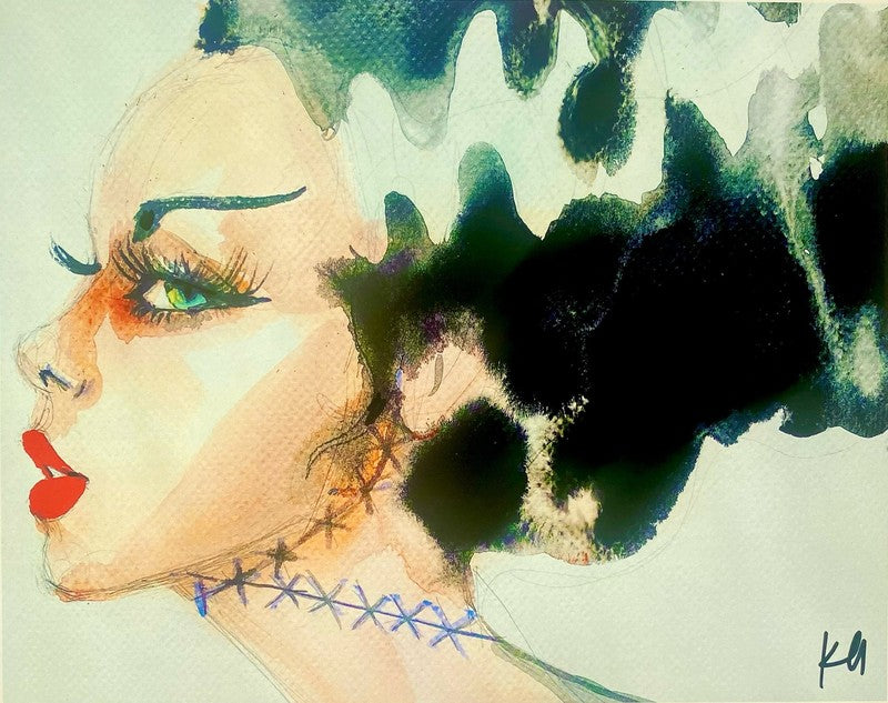 Bride of Frankenstein Print