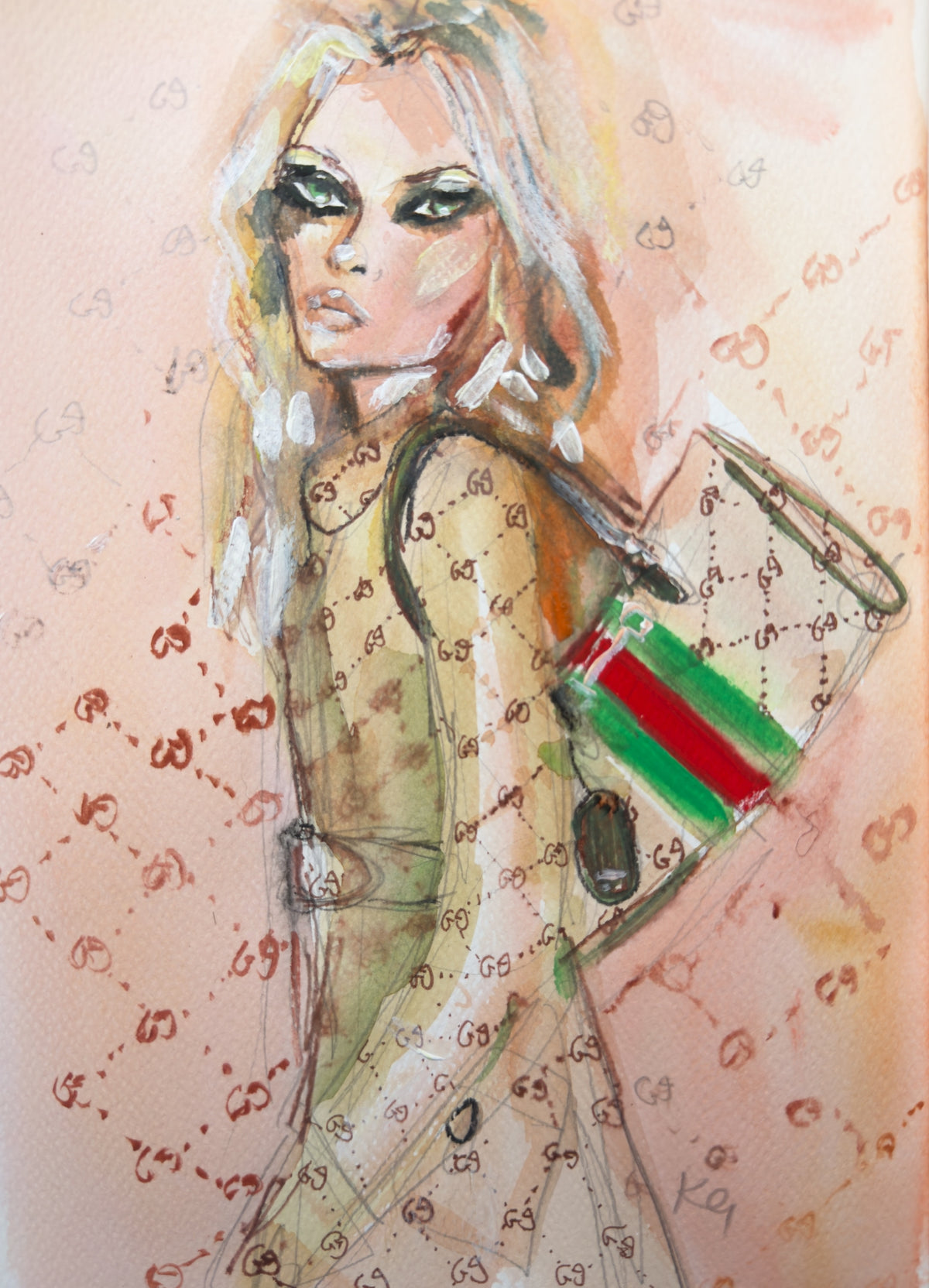 Kate Gucci Print