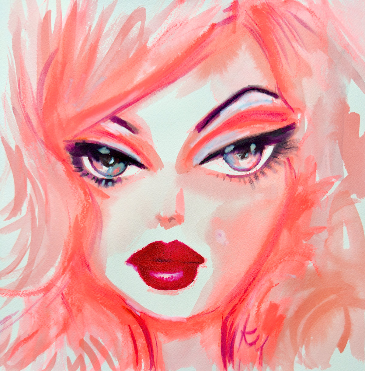 Sass Retro Barbie Print