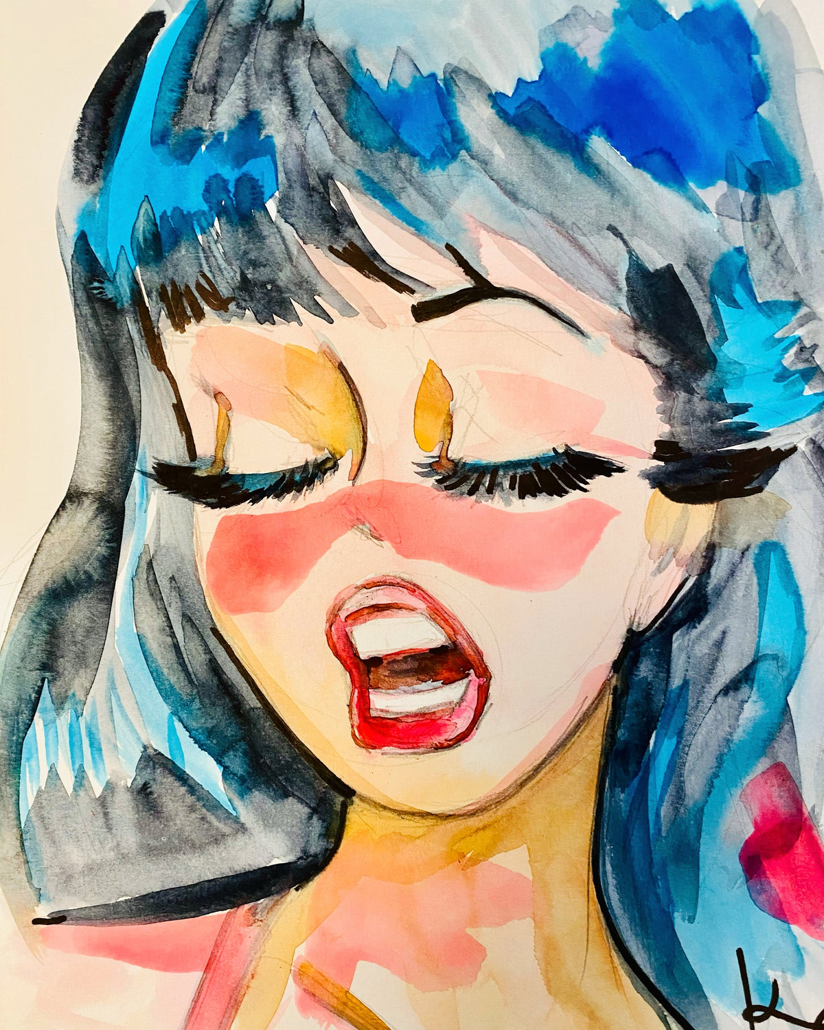 Veronica Talking Print