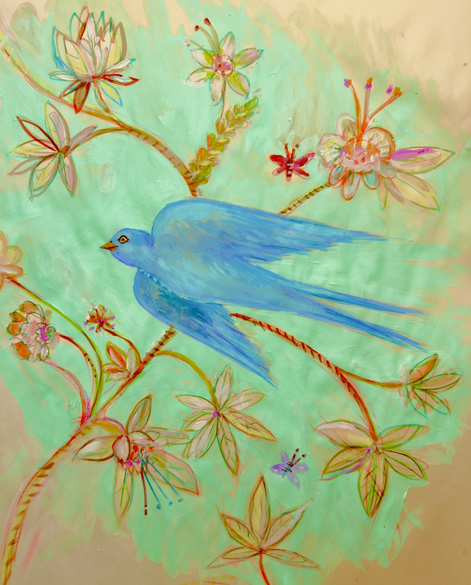 Lucky Bird Print