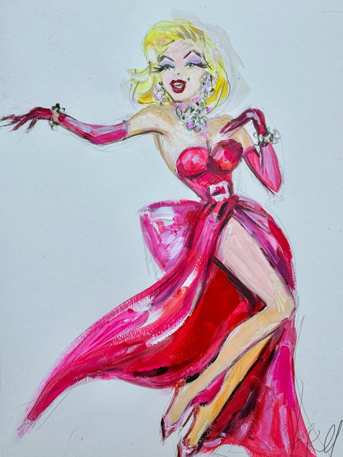 Dancing Marilyn Print