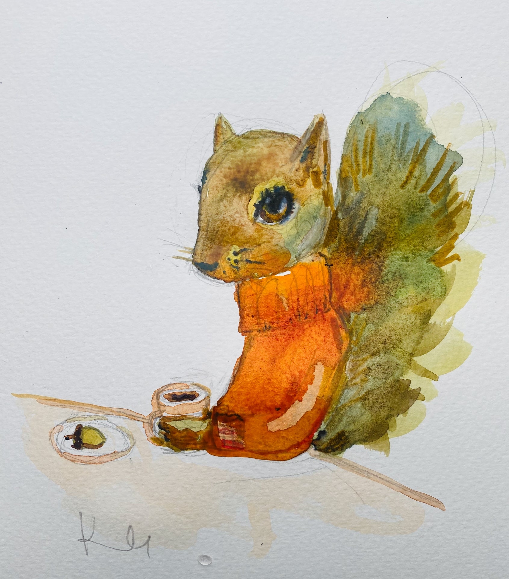 Squirrel Print
