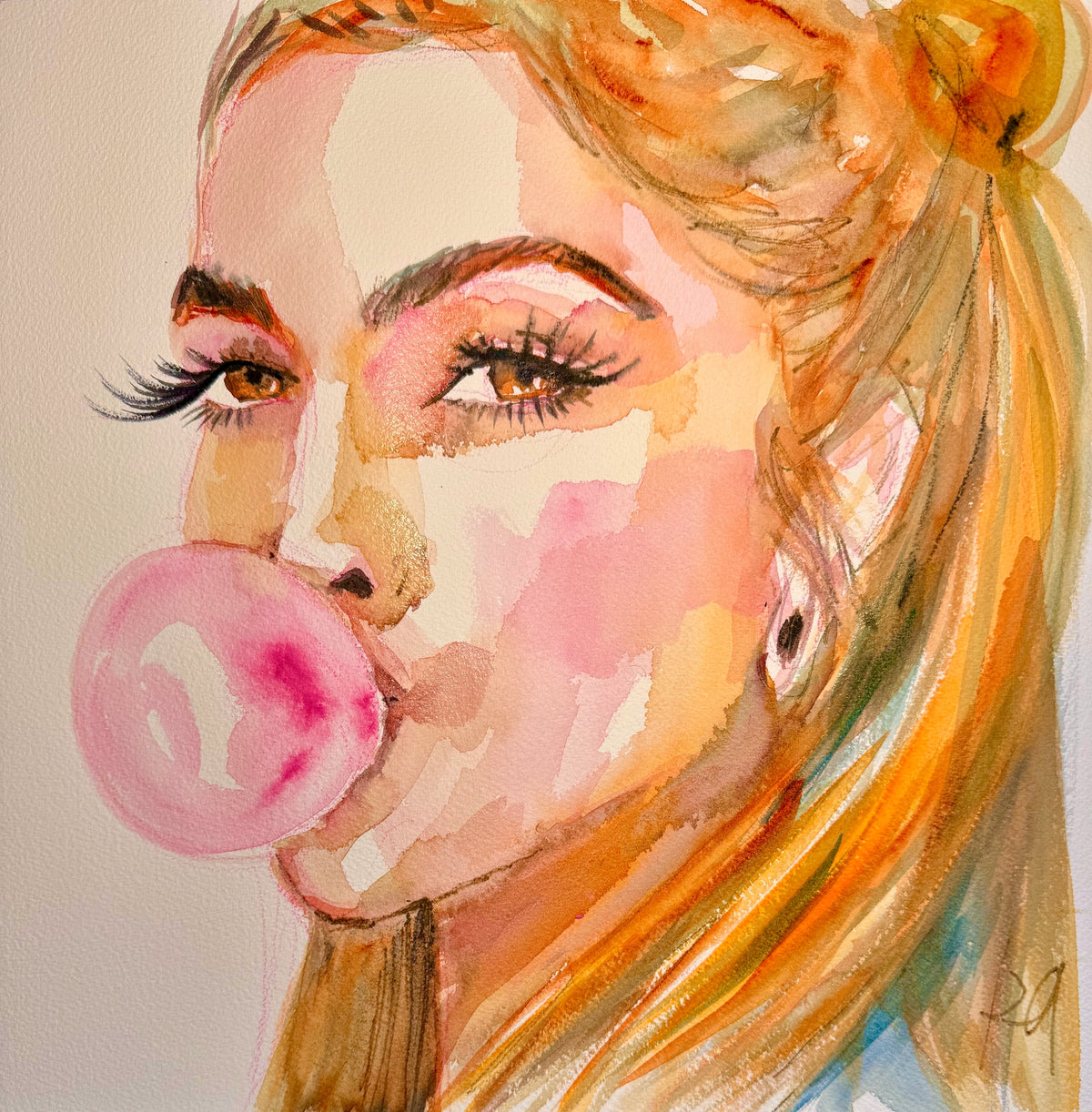 Jlo Bubble Print