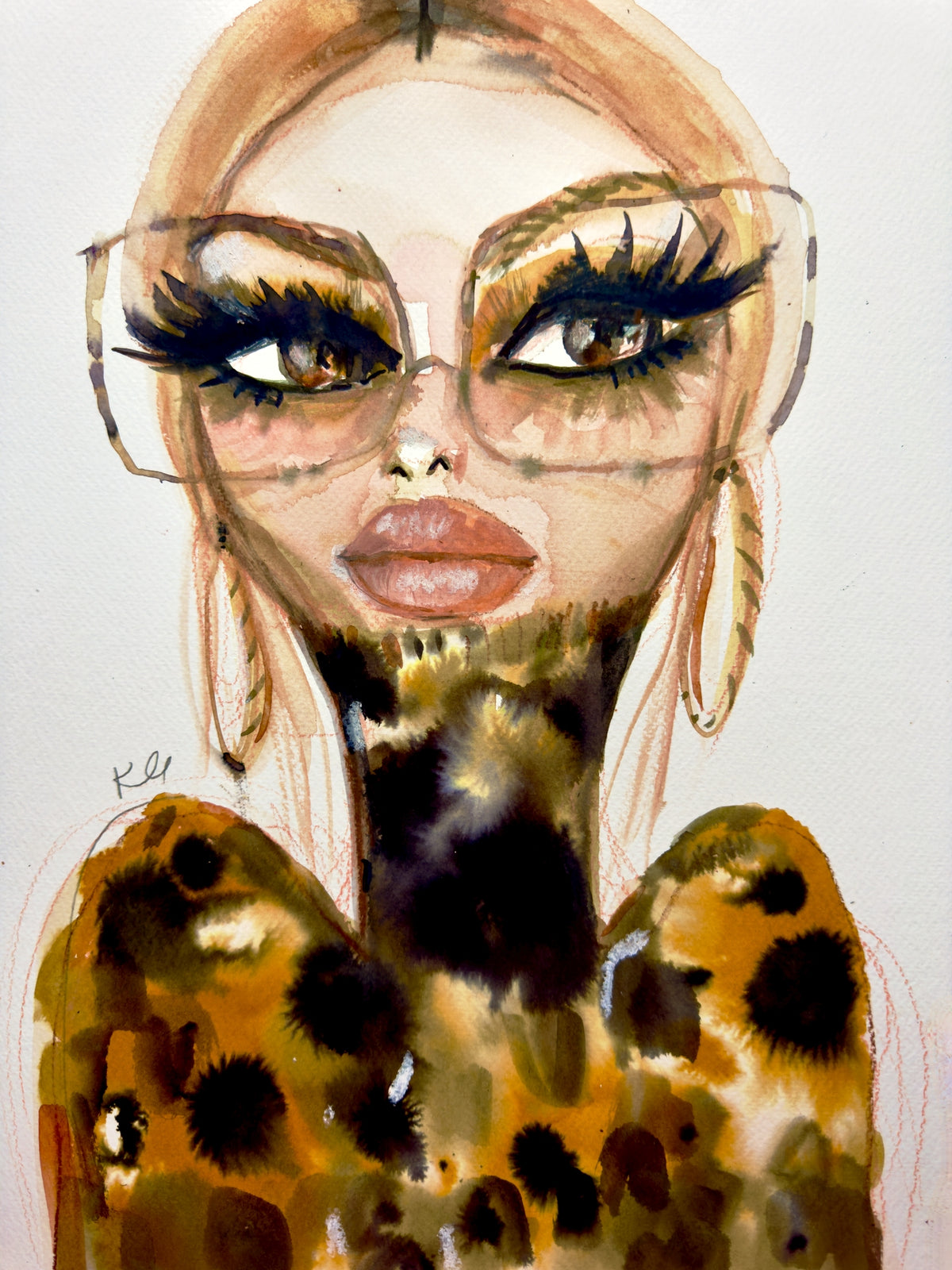 Leopard Turtleneck Print