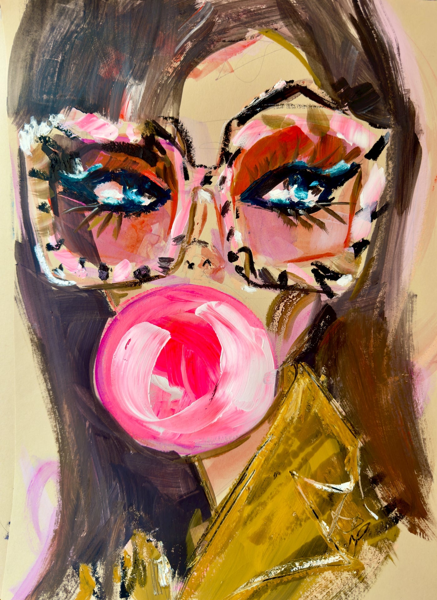 Biggest Bubblegum Print