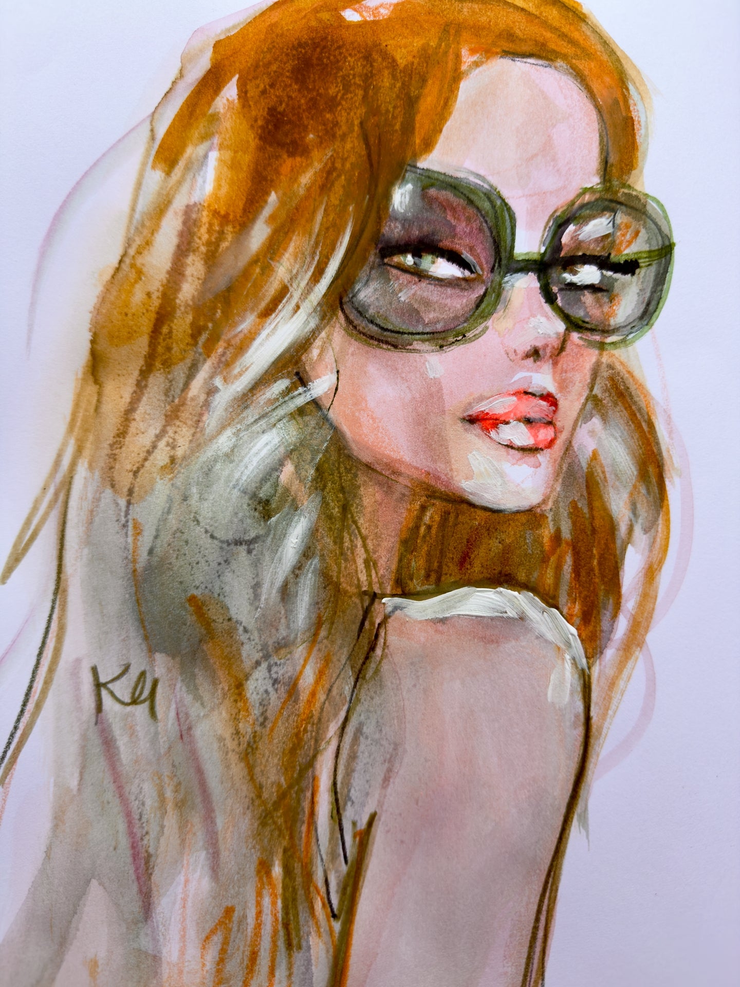 Summer Glance Print