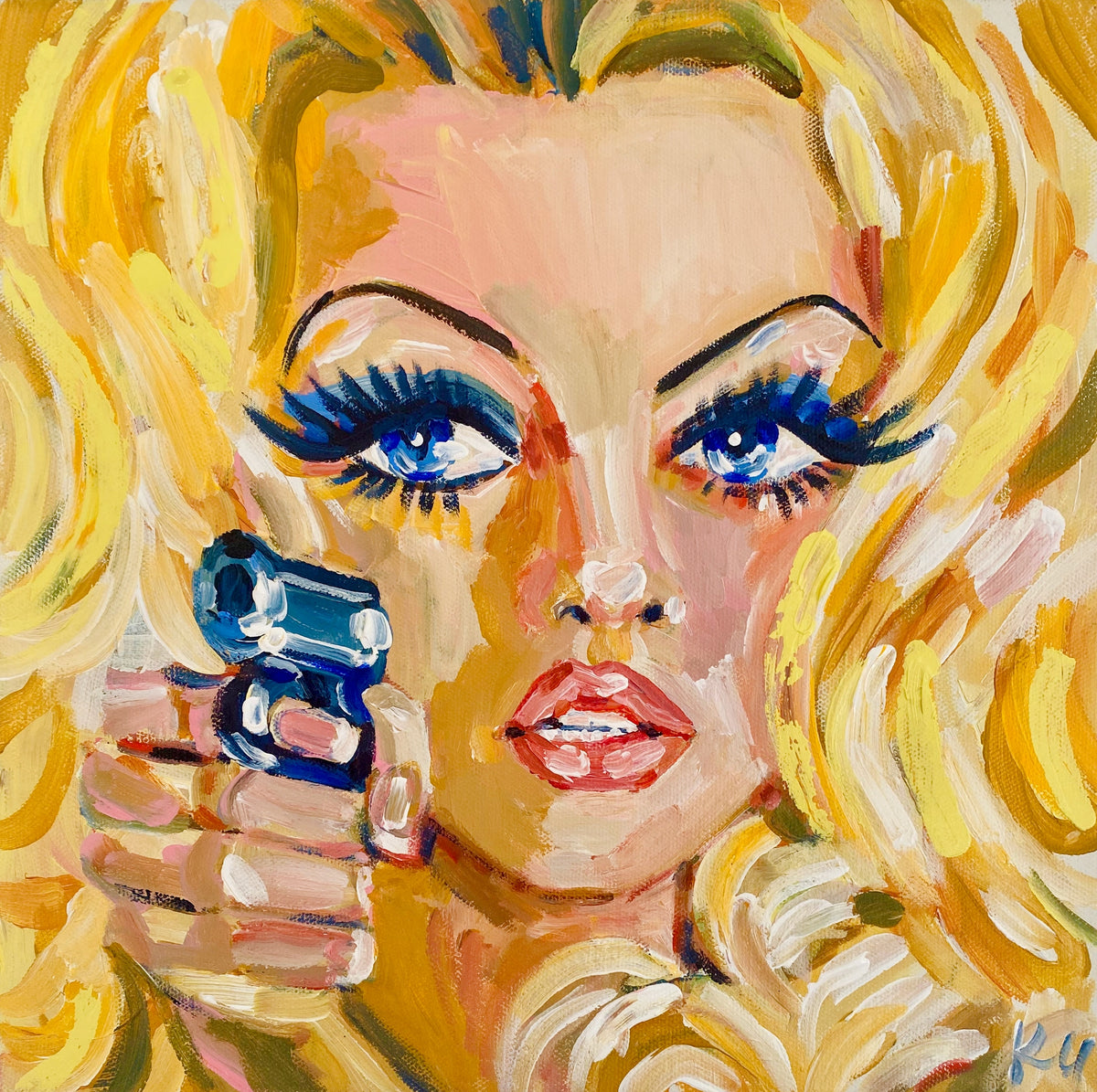 Pam An Gun Print