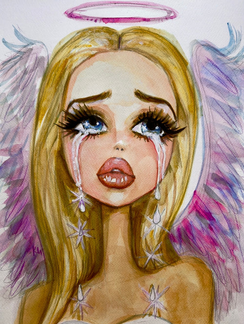 Crying angel original