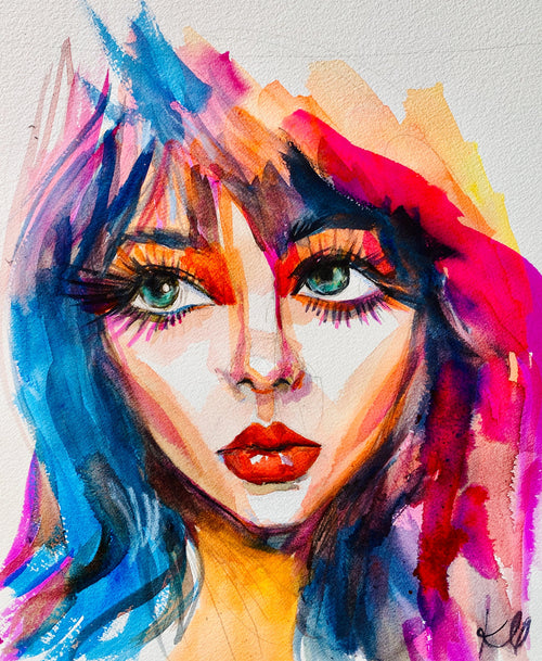 Rainbow Kate Bush Print