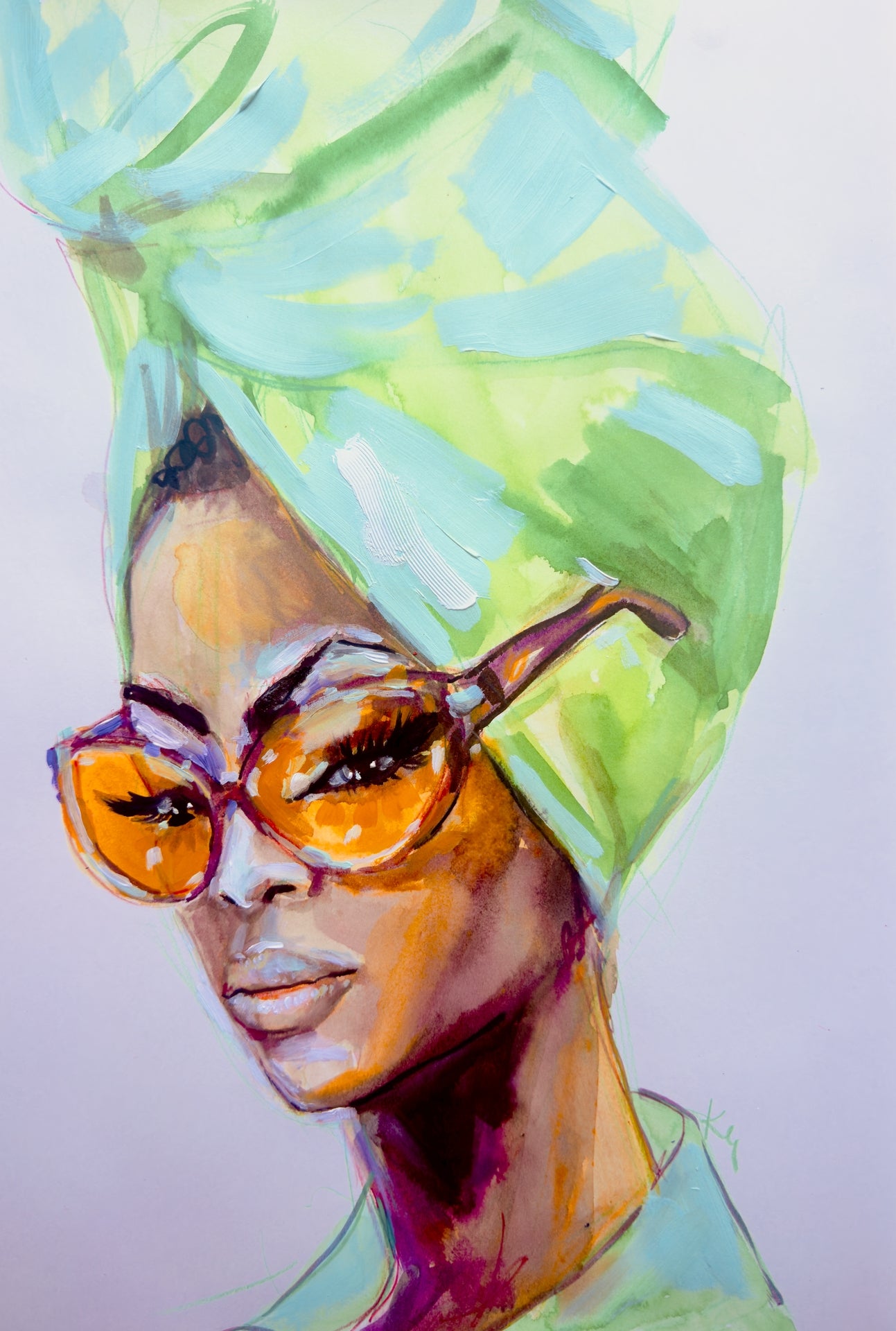Erykah Badu Print
