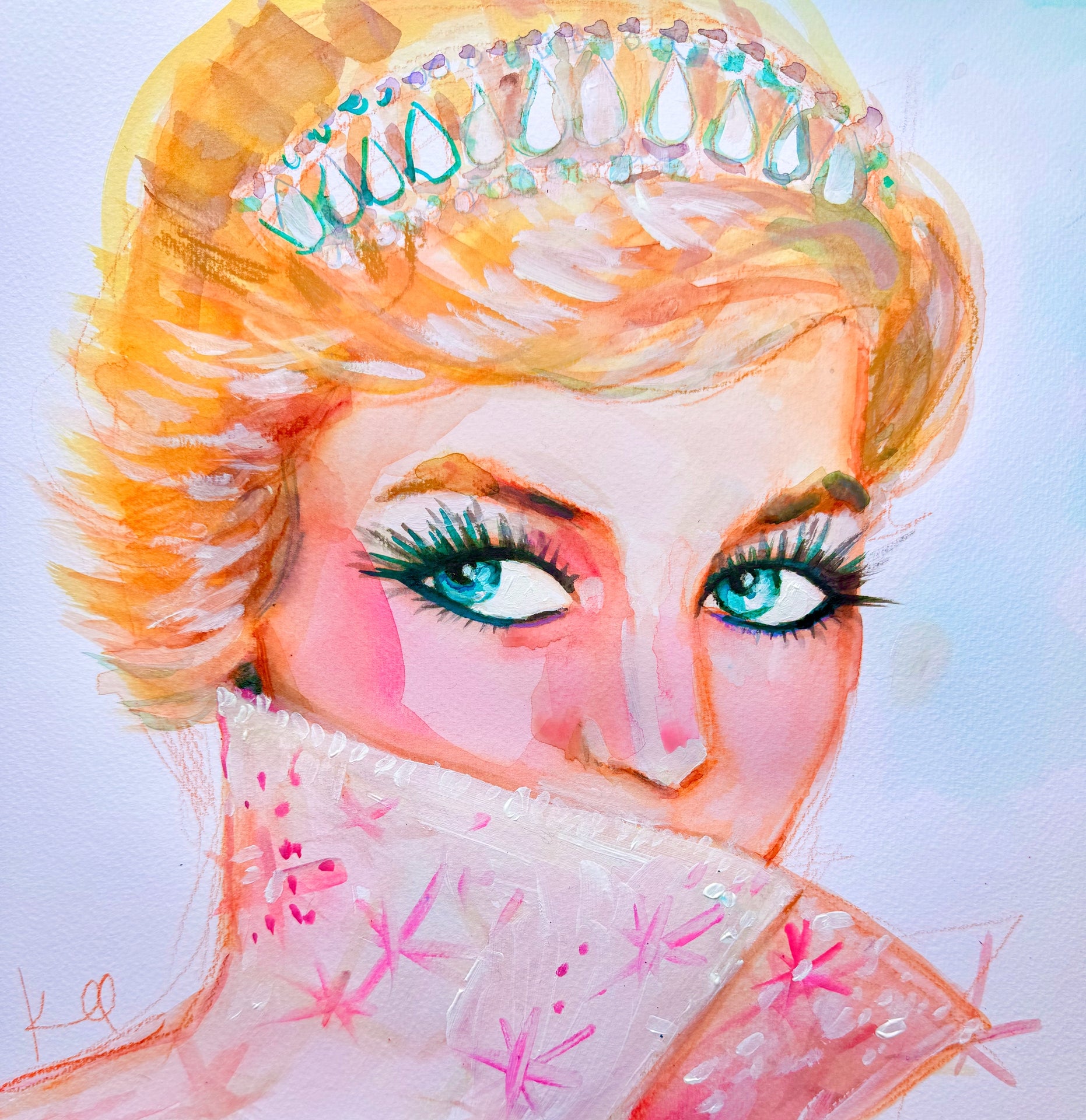 Beautiful Diana Print