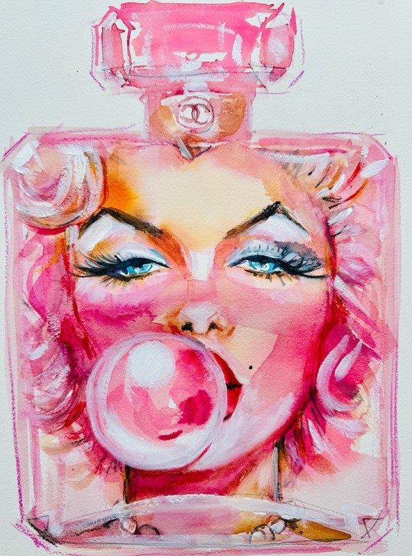 Marilyn Chanel Print