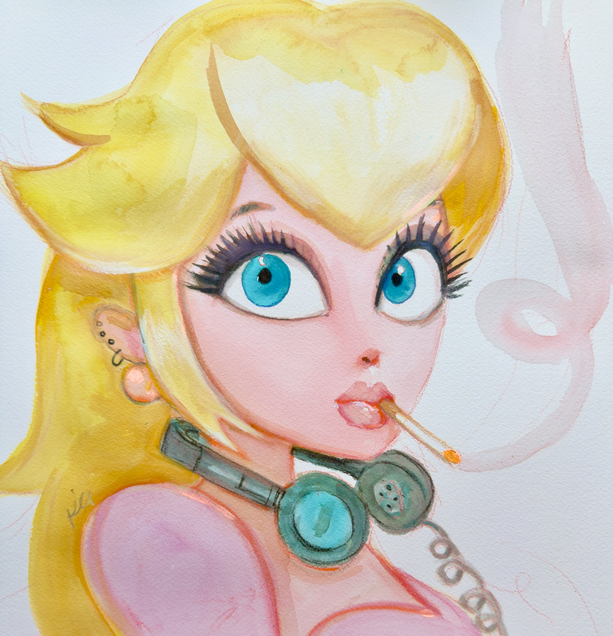 Princess Peach Print