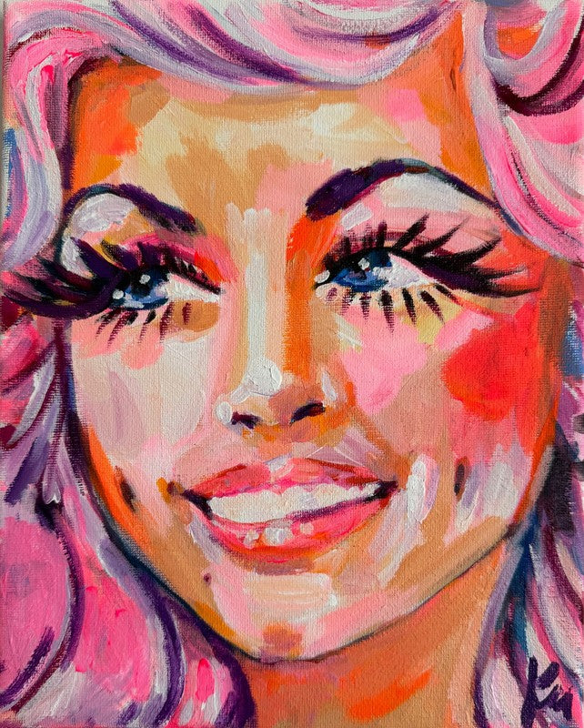 Pink Dolly Print