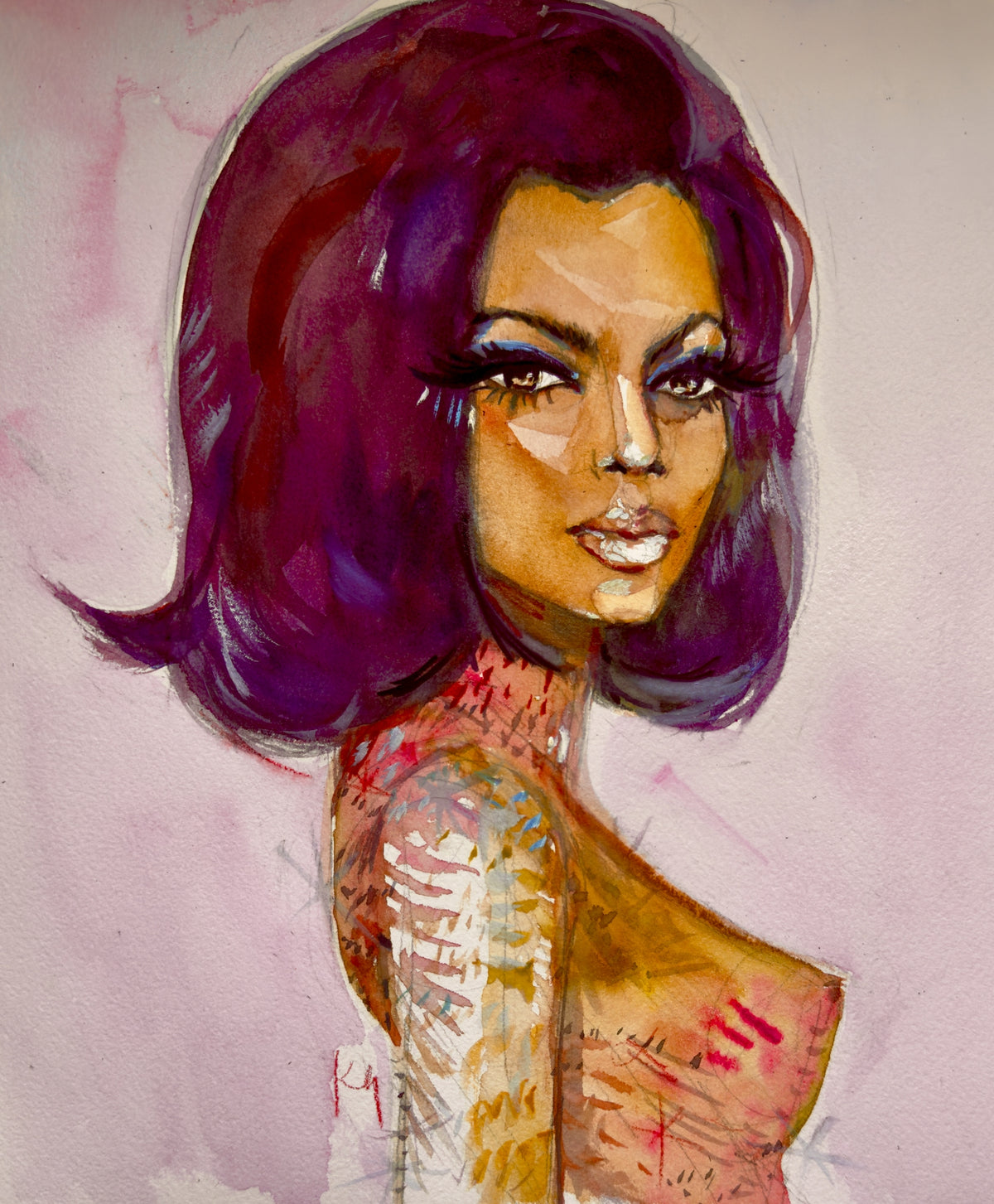 Diana Ross Print