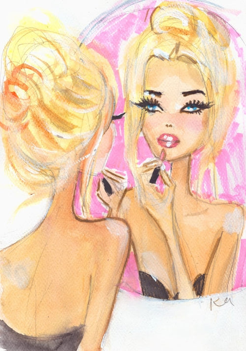 Get Ready Girl Print