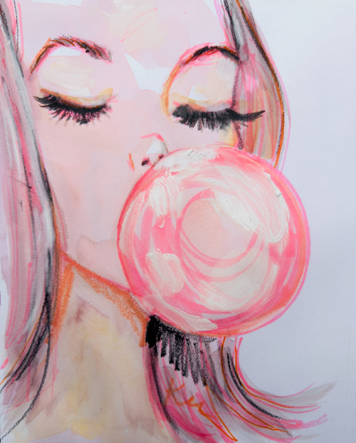 Serene Bubble Print