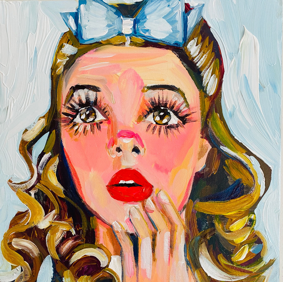 Dorothy Thinking Print