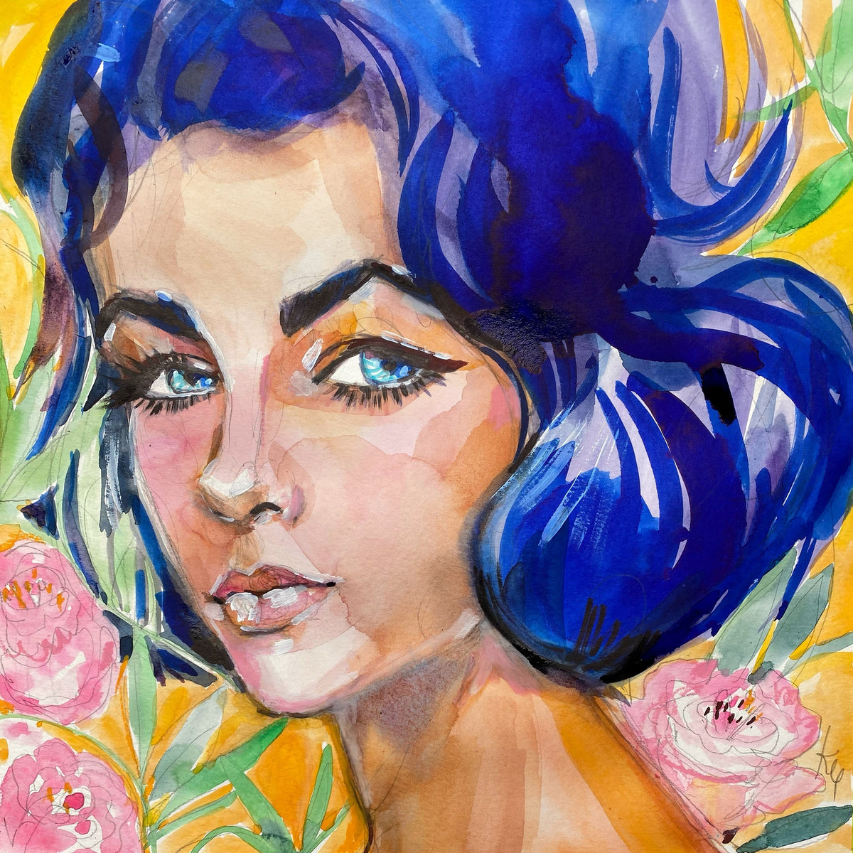 Liz Taylor Print