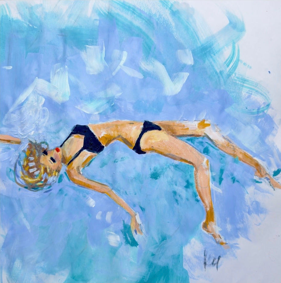 Joni Swimming Print