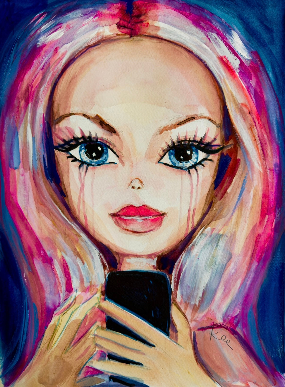 Scrol Barbie original