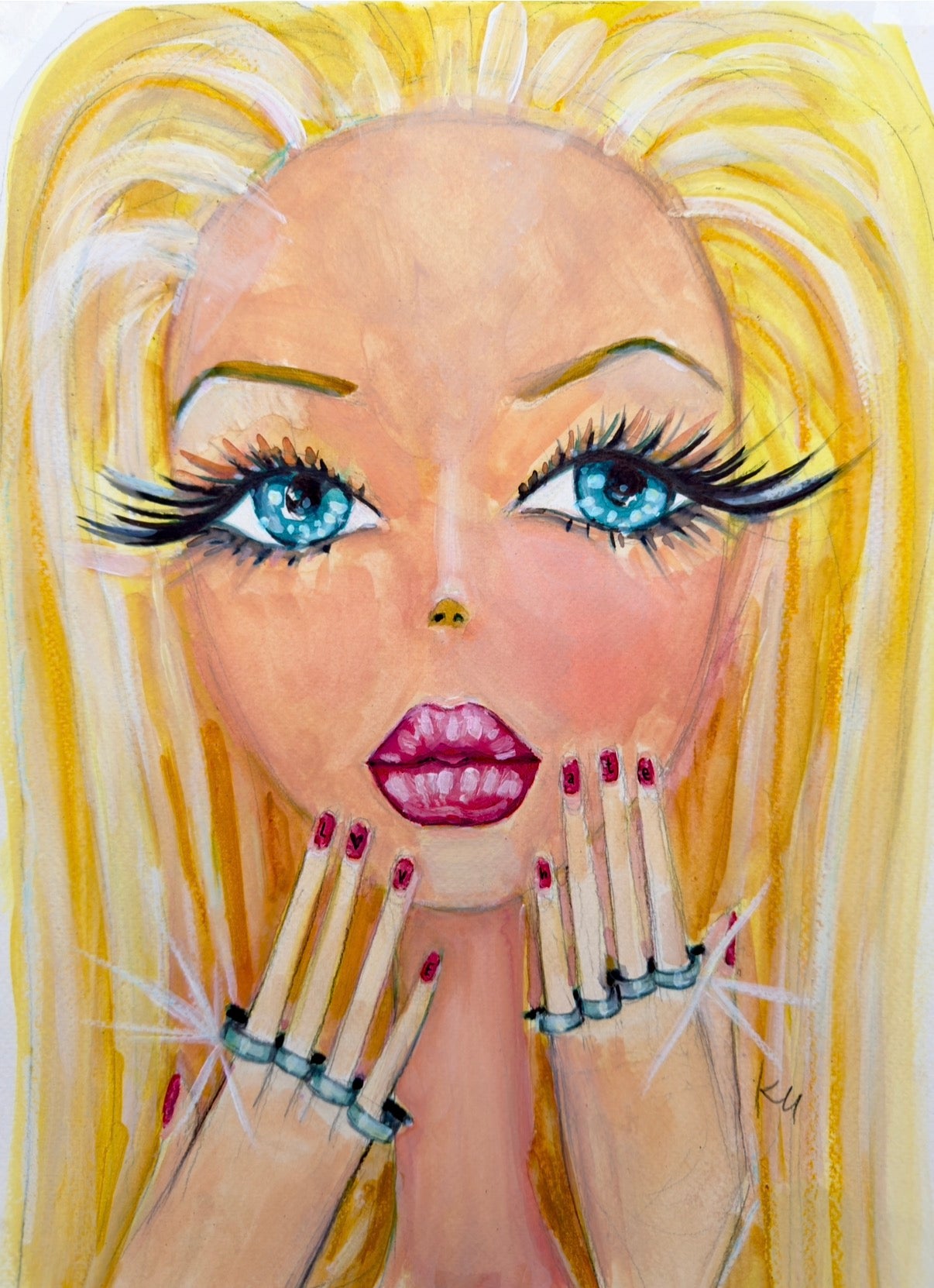 Brass knuckles Barbie original