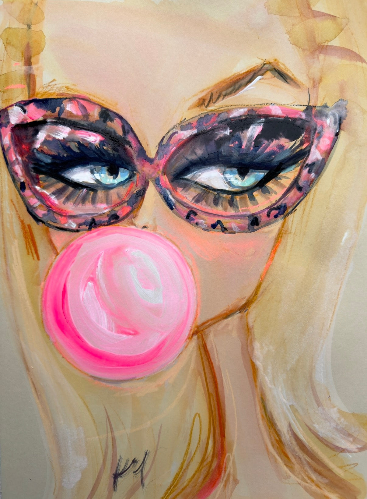 Bubblegum sideye original