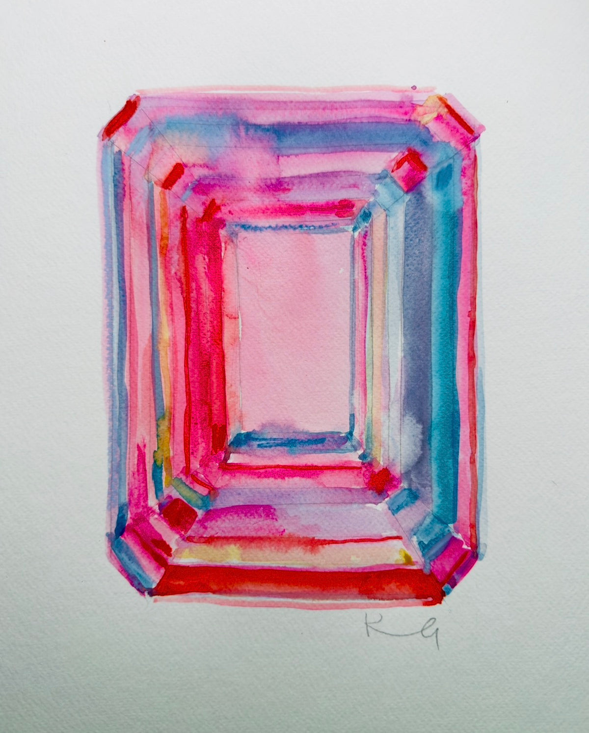 Pink sparkle original