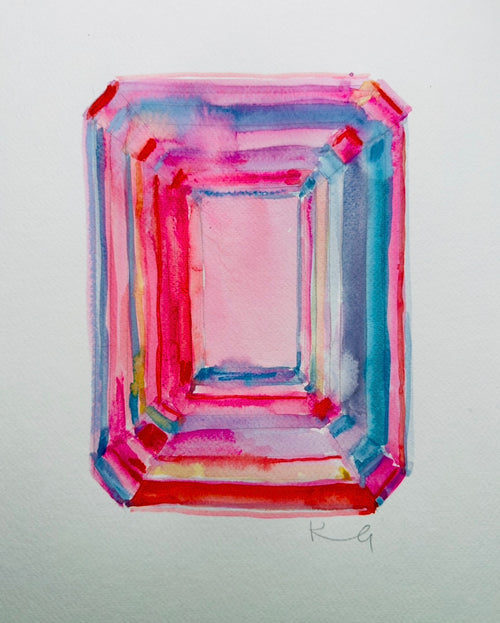 Pink sparkle original
