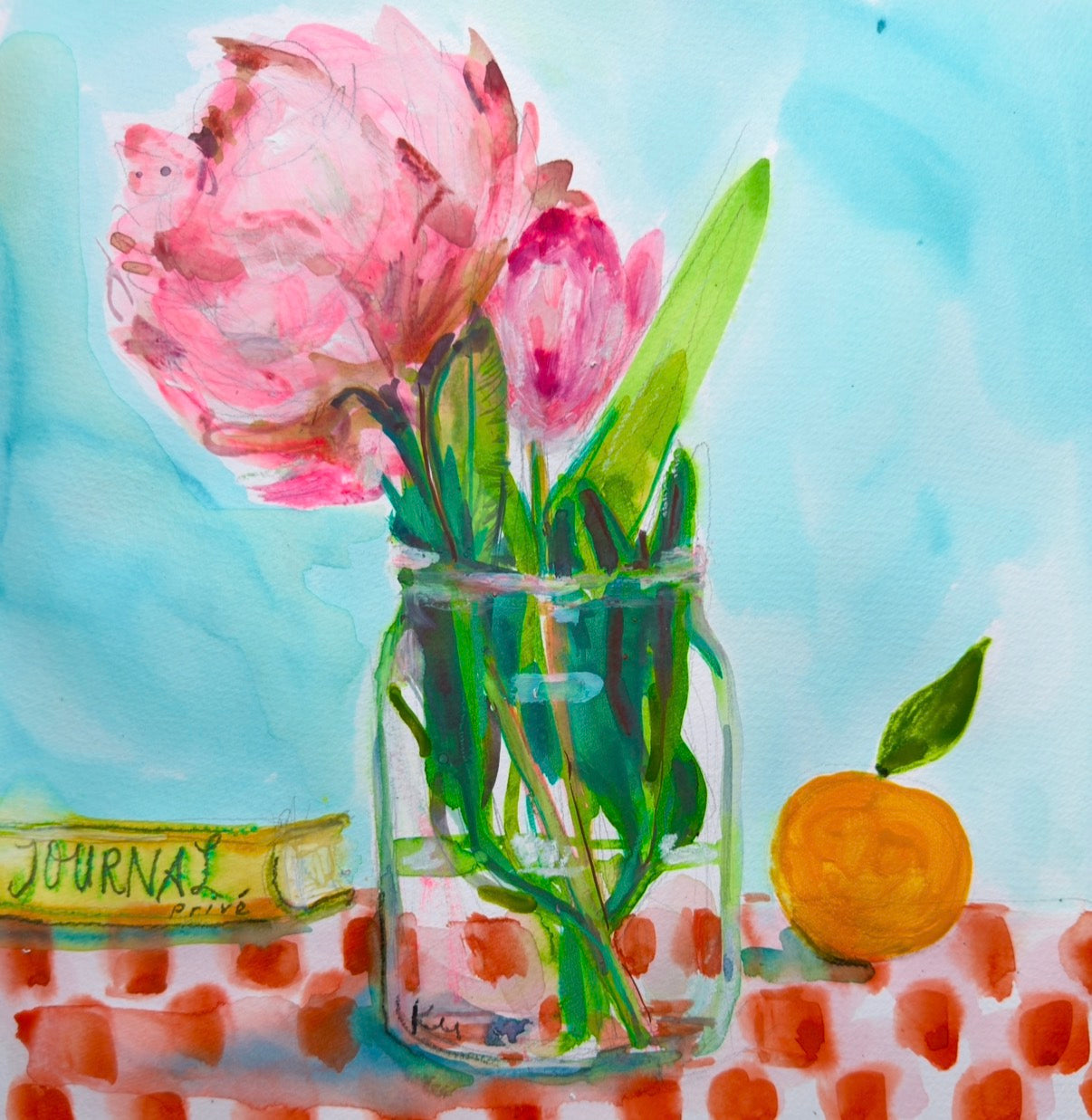 Spring still life original