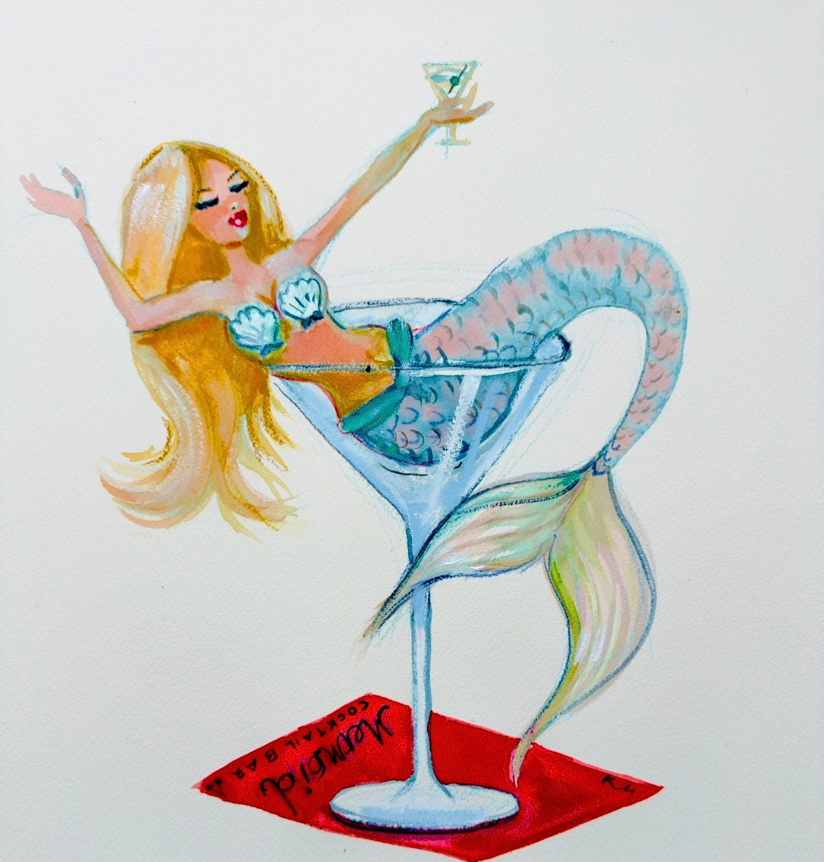 Mermaid cocktail lounge original