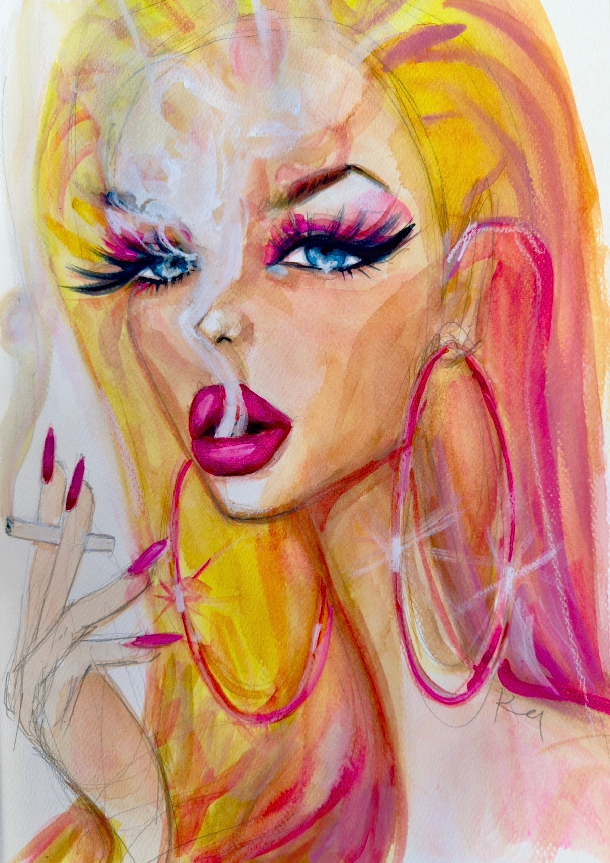 Smoke break Barbie original