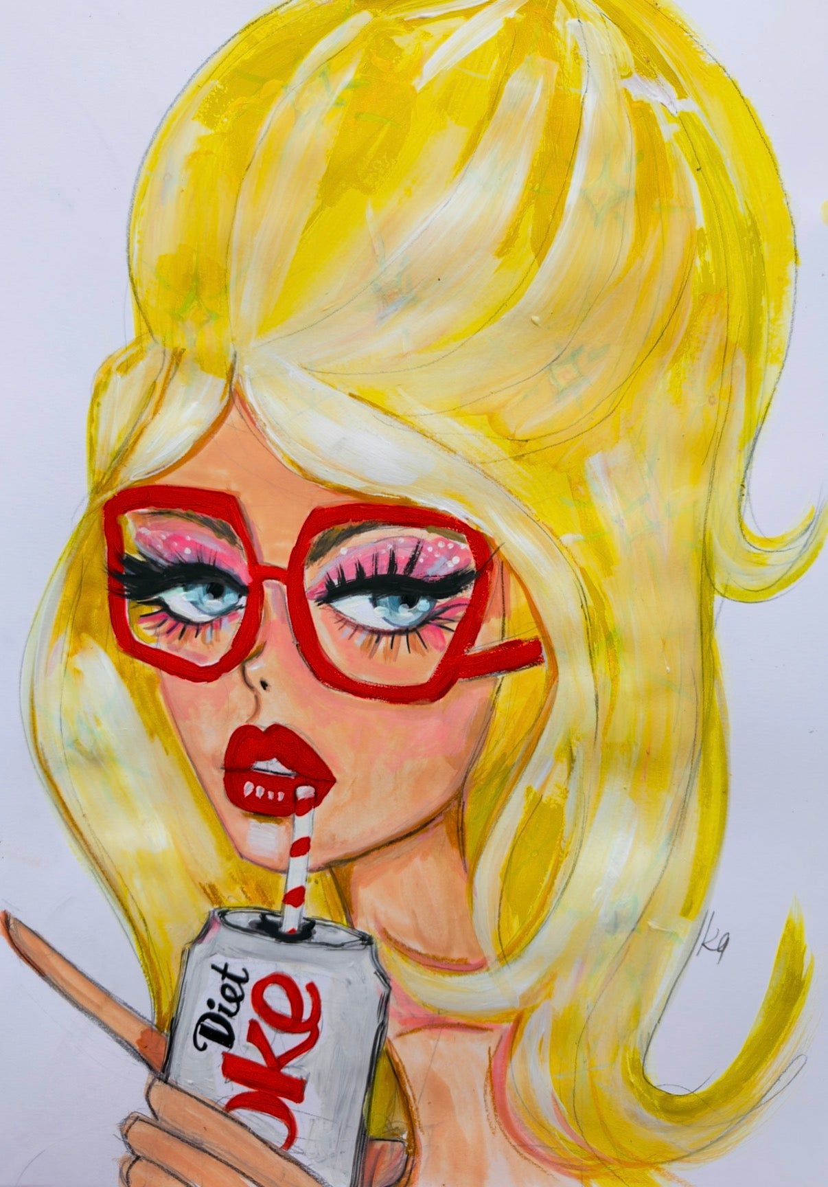 Diet Coke drinker original