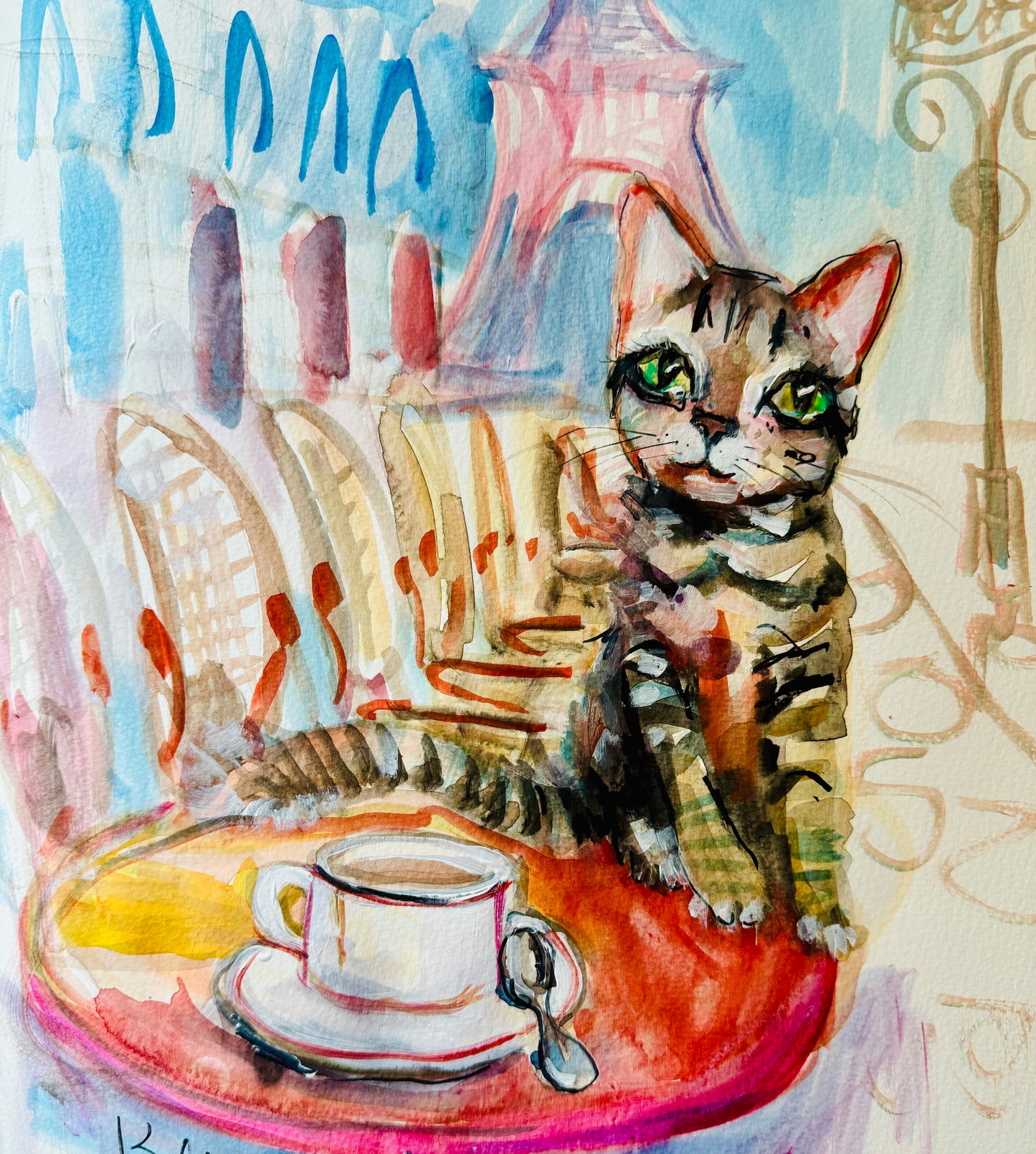 Parisian kitty