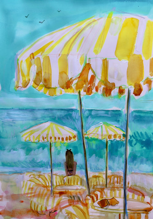 First to beach original