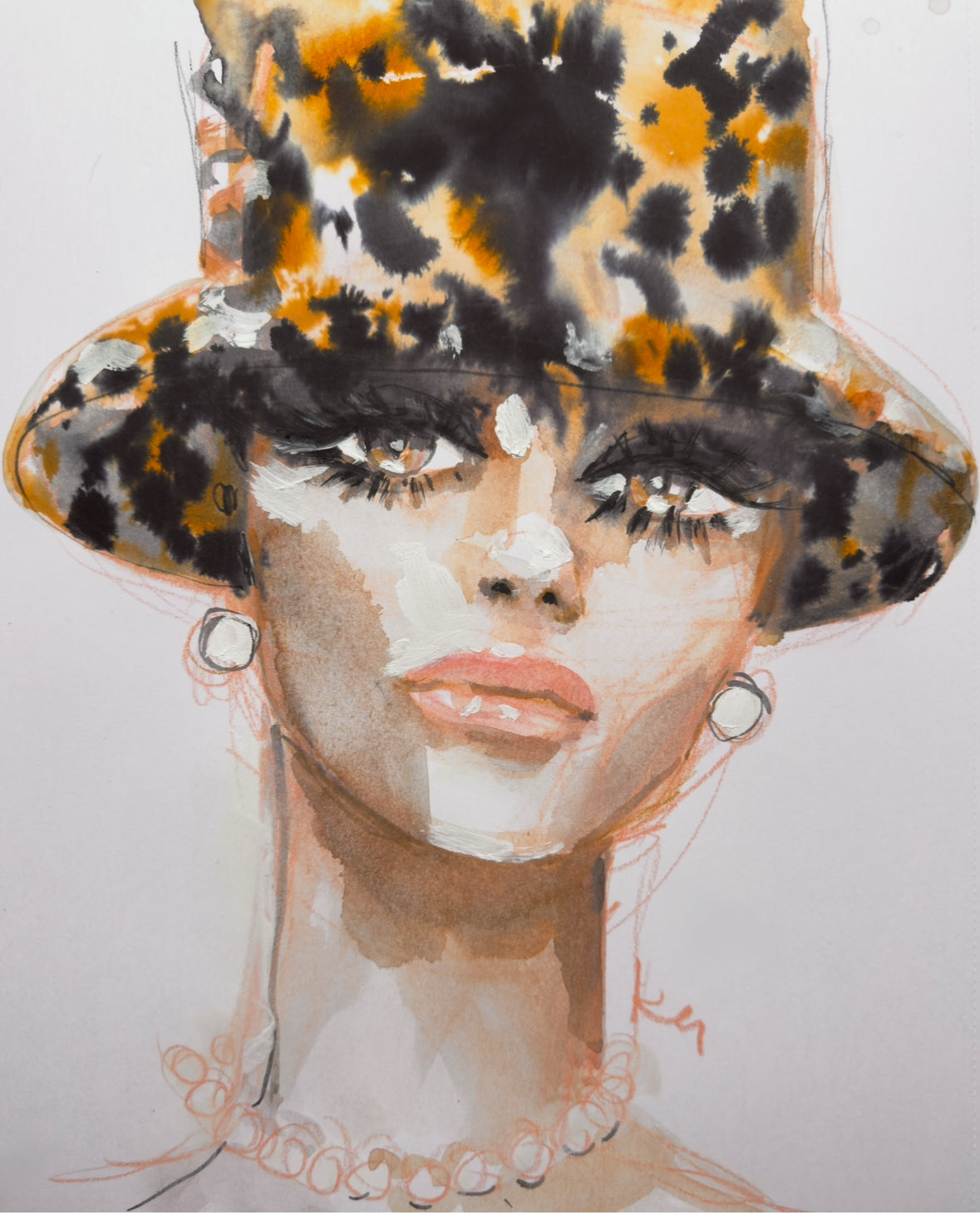 Leopard hat 2 original