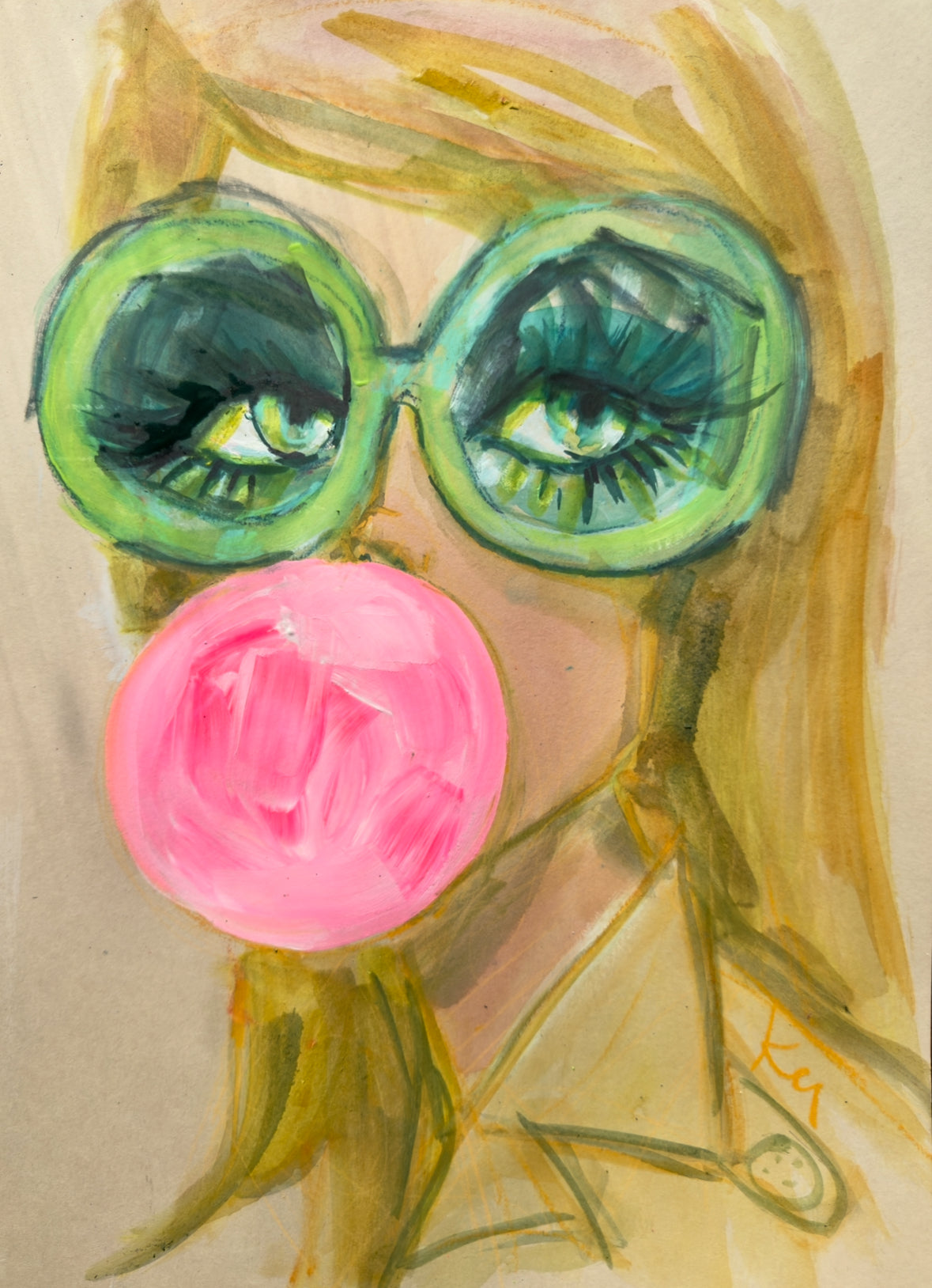 Bubble green original